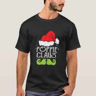 Poppie Santa Clause Familieleden die Pajama matche T-shirt