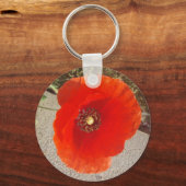 Poppie Sleutelhanger (Voorkant)