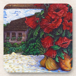 Poppies and Onions Onderzetter Set van 6