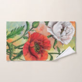 Poppies Badhanddoek Set Bad Handdoek (Handdoek)