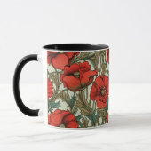 Poppies Café Mug (Gauche)