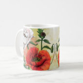 Poppies Café Mug Poppy Fleurs (Devant gauche)