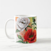 Poppies Café Mug Poppy Fleurs (Gauche)