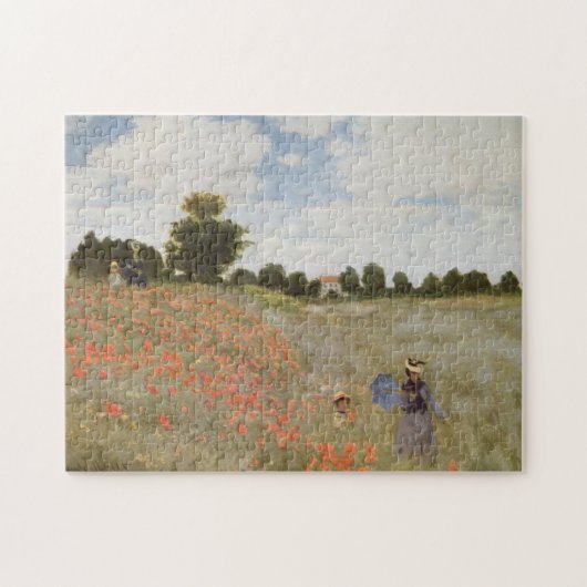Poppies Claude Monet Legpuzzel (Horizontaal)