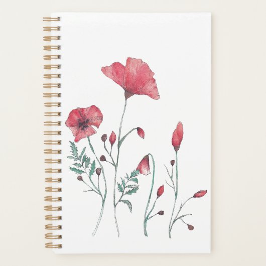 Poppies d'aquarelle (Devant)