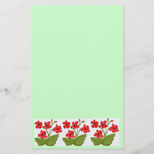 Poppies Digital Painting Briefpapier