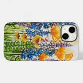 Poppies en korenbloem Case-Mate iPhone case (Achterkant (horizontaal))