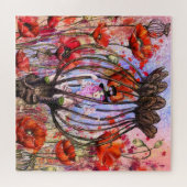 Poppies Fantasy Jugsaw Puzzle (Horizontal)