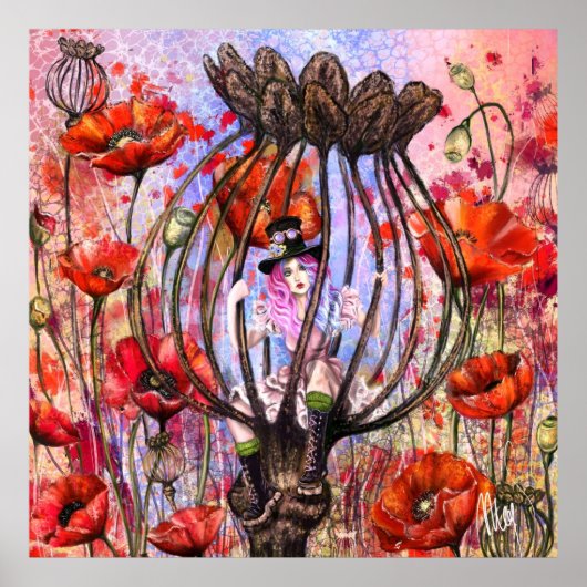 Poppies Fantasy Posters (Devant)