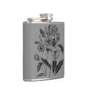Poppies Flask - Kies kleur Heupfles (Rechts)