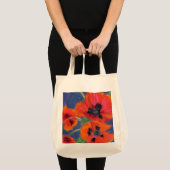 Poppies Grocery Canvas tas (Voorkant (product))