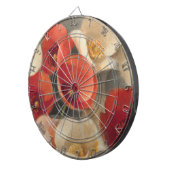 Poppies in Full Bloom Dartbord (Voorkant Rechts)