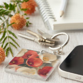 Poppies in Full Bloom Sleutelhanger (Voorkant Rechts)