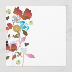 Poppies Invitation Kaart