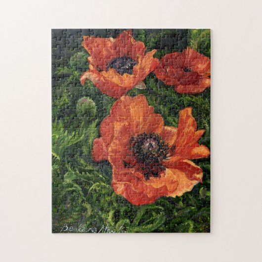 "Poppies islandaises" Jigsaw Puzzle (Vertical)