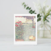 Poppies  Kinderen Illustratie Briefkaart (Staand voorkant)