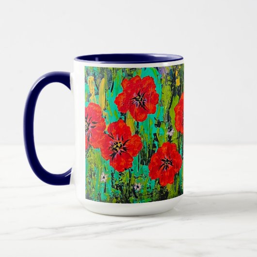 Poppies Mug (Gauche)