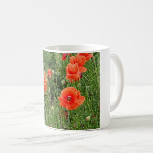 Poppies Mug (Devant droit)