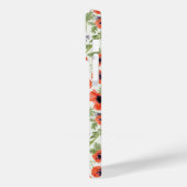 Poppies Oranje Floral Pattern Case-Mate iPhone Case (Achterkant / Links)