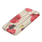 Poppies Patroon Retro Case-Mate Samsung Galaxy Hoesje (Onderkant)