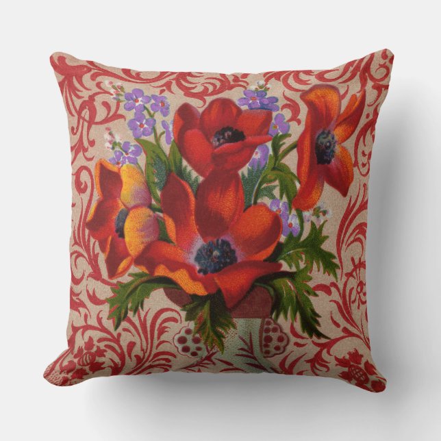 Poppies Pillow Kussen (Voorkant)