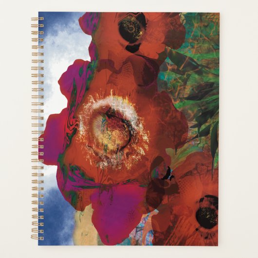 Poppies Planner voor Vrede (Voorkant)