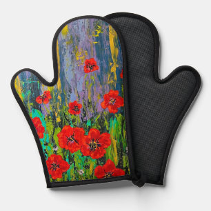 Poppies Pot Holder Ovenwant