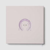 Poppies pourpres Gold Mariage Art Nouveau (Verso)