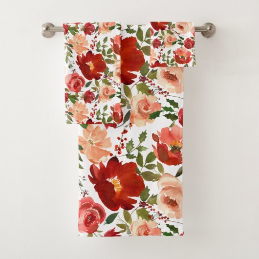 Poppies Roses Roses Rouge Fille tendance (En situation)