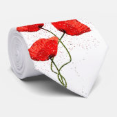 Poppies spangles stropdas (Opgerold)