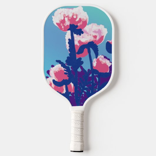 Poppies, speels,  en perfect pickleball paddle (Achterkant)