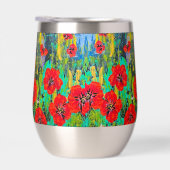 Poppies thermo-tumbler chaud ou froid (Droite)