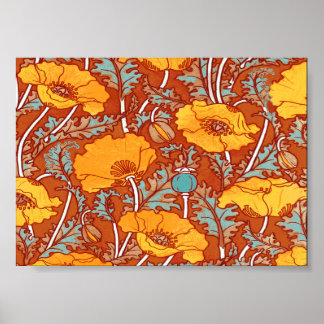Poppies vintages ~ Poster