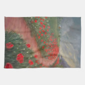 Poppies voor het Storm Theedoek (Horizontaal)