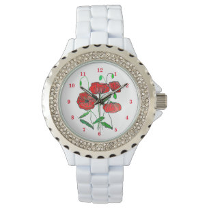 Poppies Watch Horloge