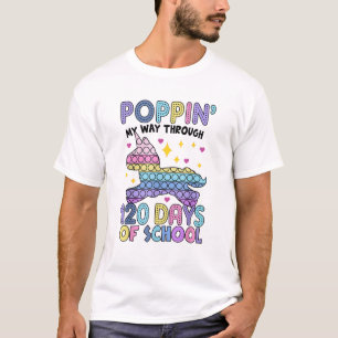 Poppin' 120 dagen uniek pop het gelukkige 12 t-shirt