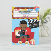 Poppin Birthday Invitation Card (Debout devant)