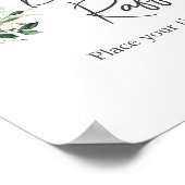 Poppin' Bottles Baby shower Luier Raffle Poster (Hoek)