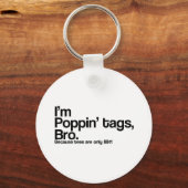 Poppin' Labels Bro Sleutelhanger (Voorkant)