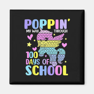 Poppin mijn weg door 100 dagen Pop het 100e dag va Magneet