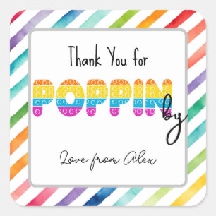 Poppin quote voeg uw eigen sticker toe