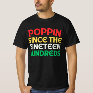 Poppin sinds de negentienhonderd Vintages T-shirt