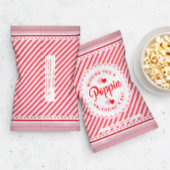 Poppin Valentijnsdag Popcorn Bag Wrapper Flyer