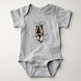 Popping Autumn Rain Baby Suit Romper