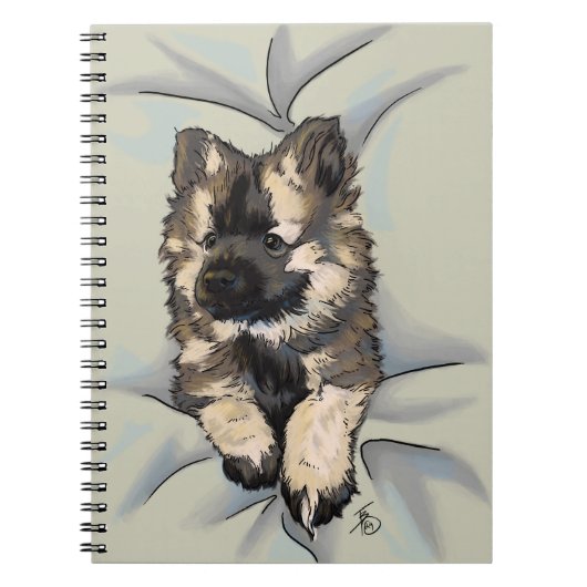 Popping Autumn Rain Notitieboek (Voorkant)