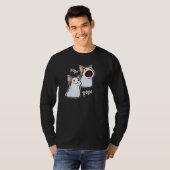 Popping Cat Meme Pop Cat Funny Cat Memes Pullover (Voorkant volledig)