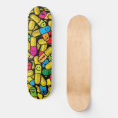 Popping Pillies Skateboard (Voorkant)