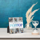 Poppop Fête des pères Photo Collage Plaque (Insitu)