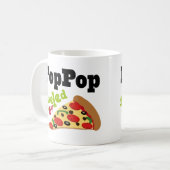 Poppop (Funny) Pizza Koffiemok (Voorkant links)