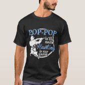 Poppop Hunting Shirt Fathers Day Gift from Son (Voorkant)